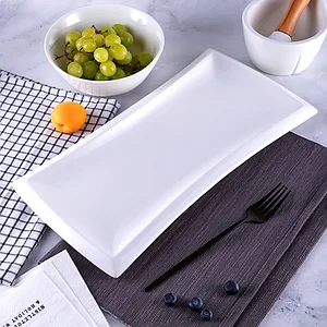 Блюдо прямоугольное 37,5 см Royal White TU0138-1 TUDOR (HoReCa)