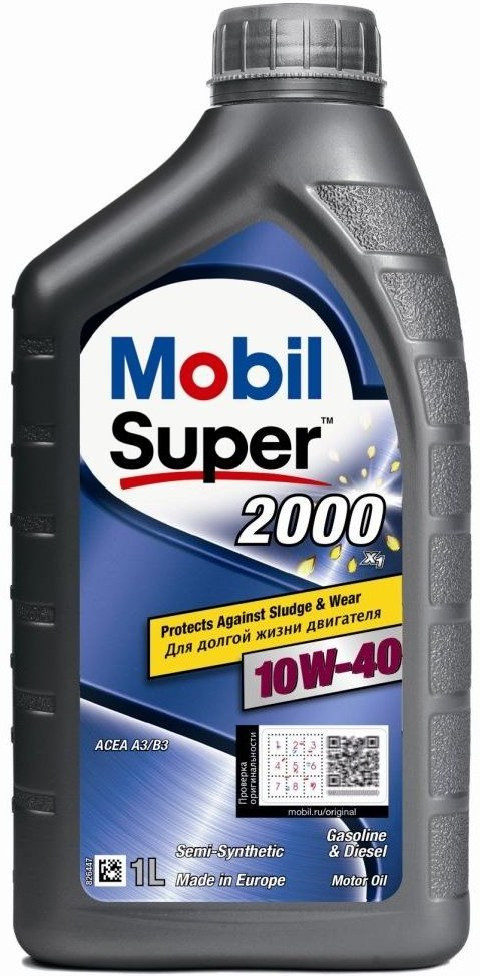 Масло Mobil Super™ 2000 X1 10W-40 1l