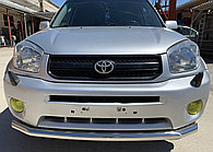 Защита переднего бампера d60 ПапаТюнинг для Toyota RAV4 2000-2005