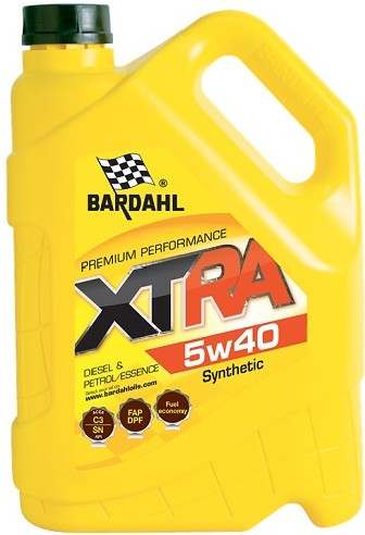 Моторное масло Bardahl XTRA  5W-40 5 л