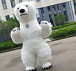 Ростовая кукла Белый медведь 2 метра, фото 3