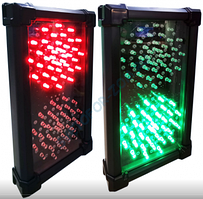 ИС-Т8.3/12/24 Светодиодный светофор двухсекционный