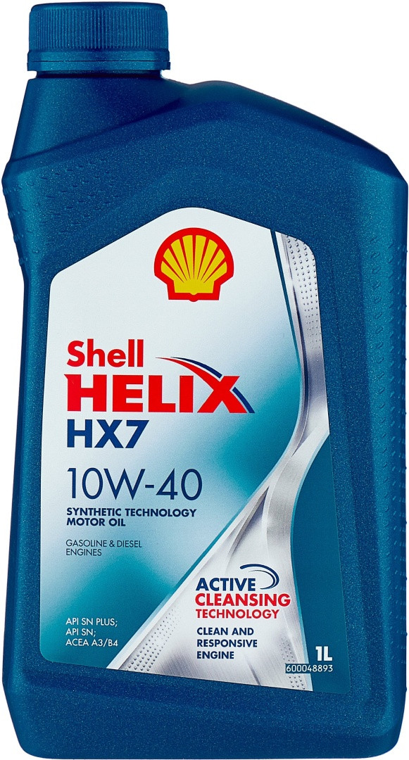 SHELL Helix HX7 10W-40 1л