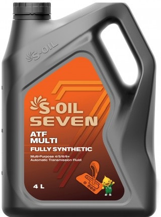 Трансмиссионное масло S-OIL Seven ATF Multi 4 л