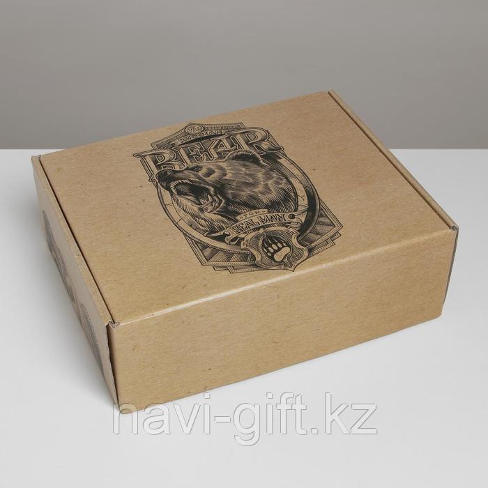 Коробка складная «Real man», 27 × 21 × 9 см - фото 3 - id-p105263997