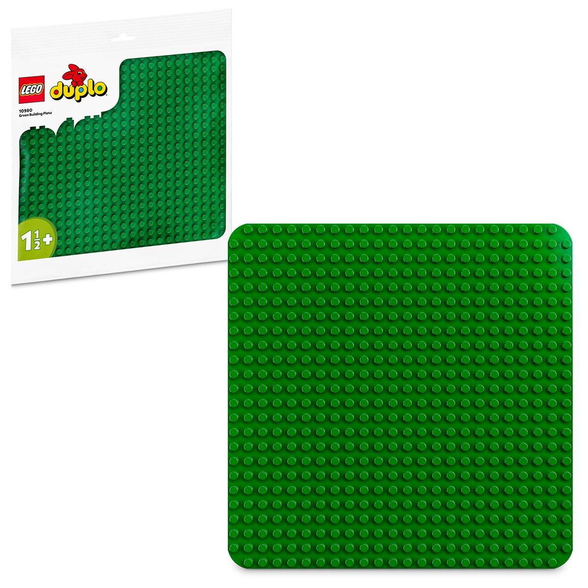 Зеленая пластина для строительства DUPLO LEGO