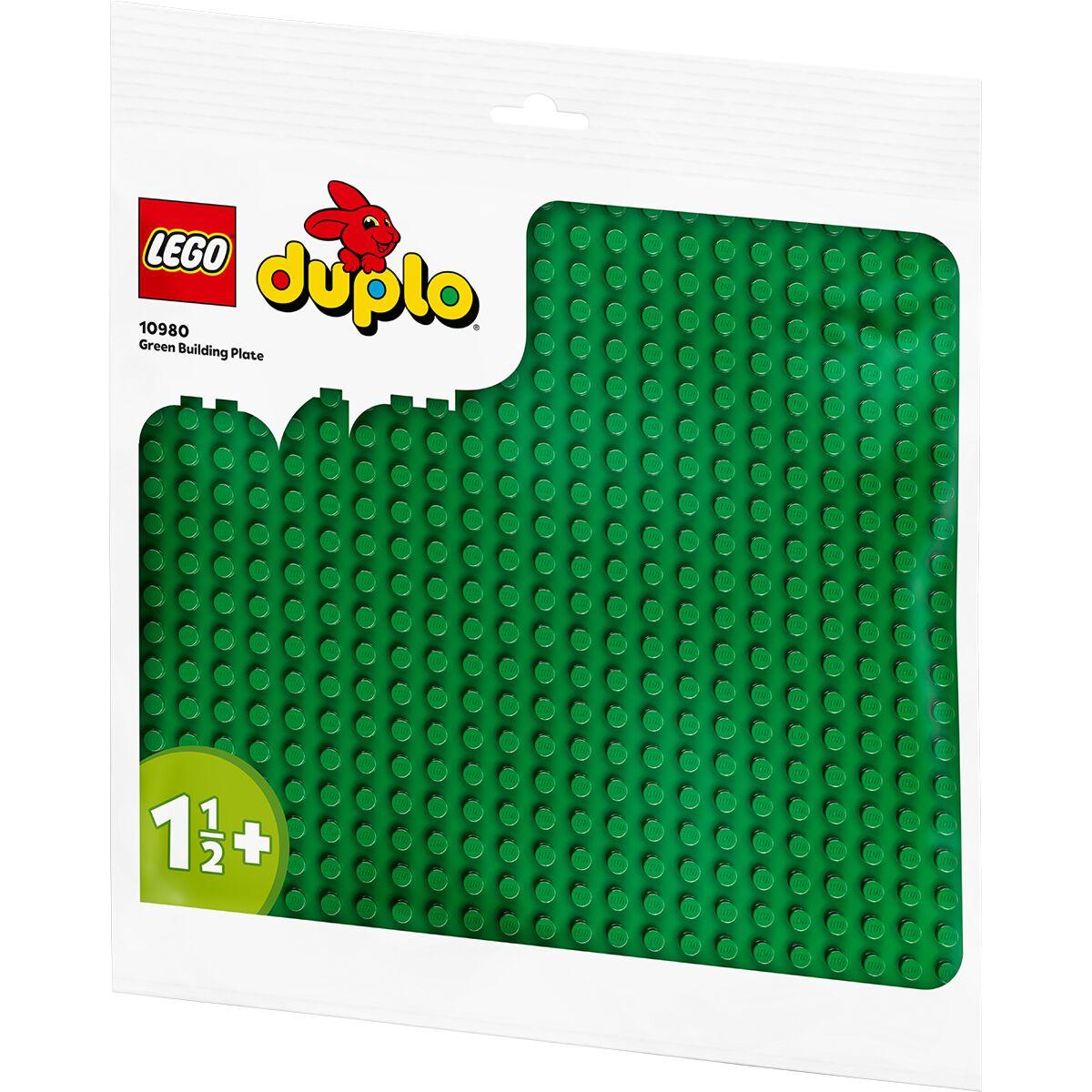 Зеленая пластина для строительства DUPLO LEGO
