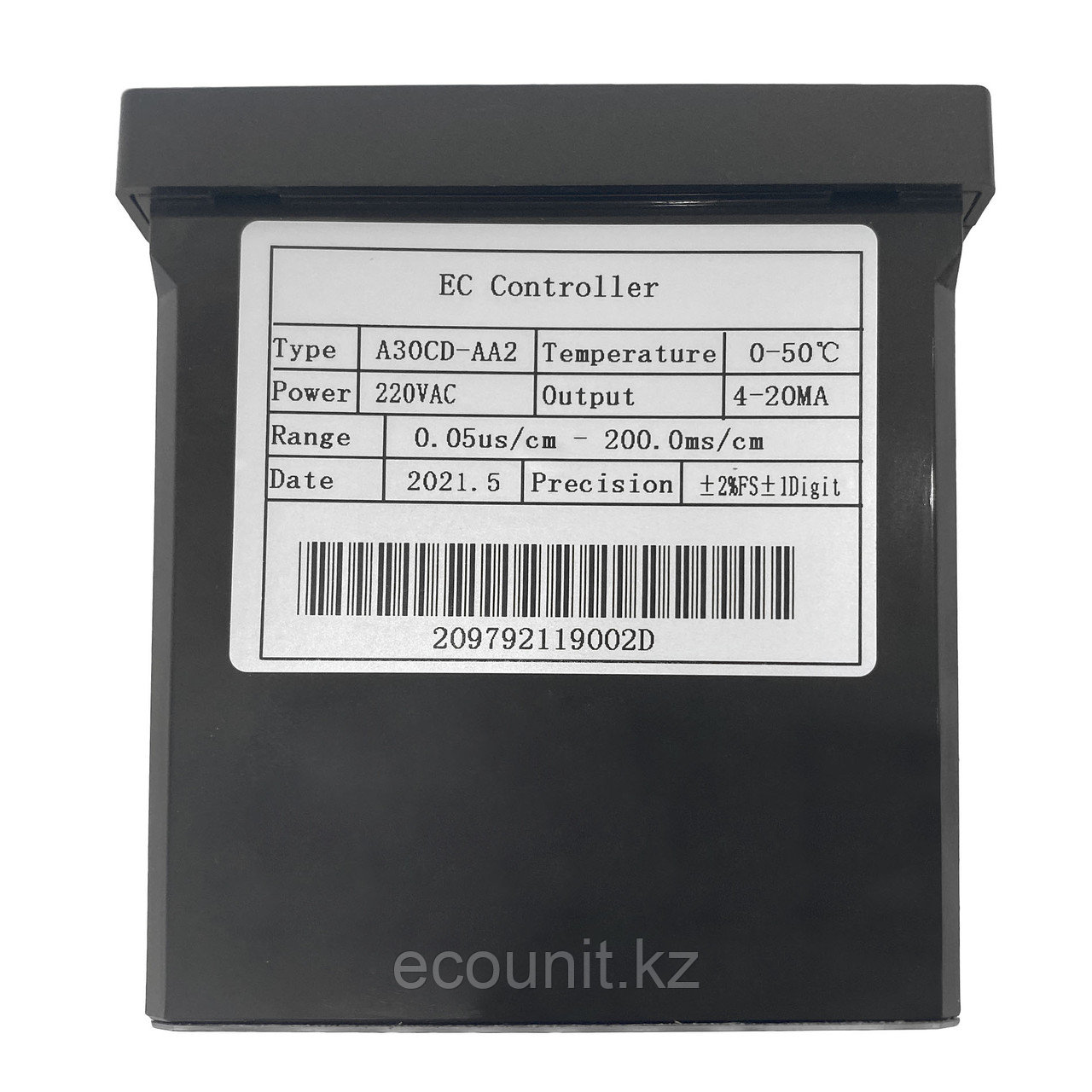 A30CD Промышленный кондуктометр контроллер (4-20мА, питание 220В) в комплекте с KS-30 кондуктометрический - фото 3 - id-p105264278