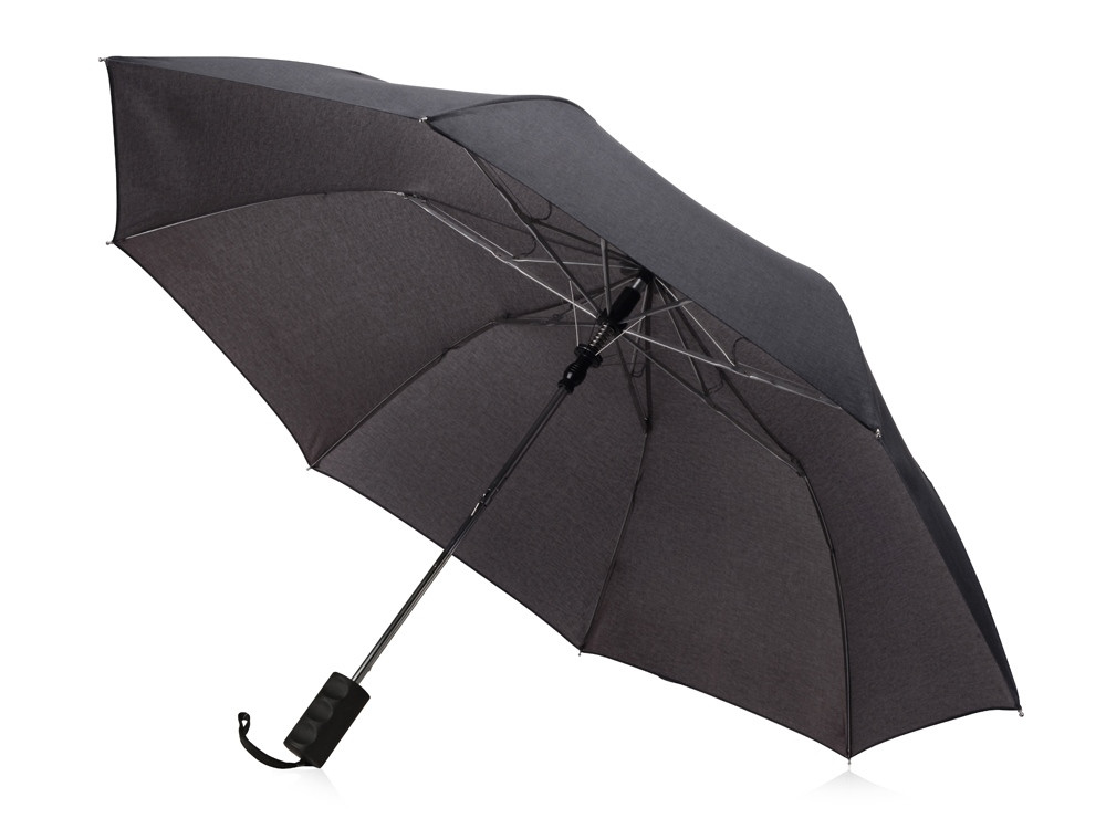 Зонт-полуавтомат Flick, темно-серый - фото 1 - id-p105265022