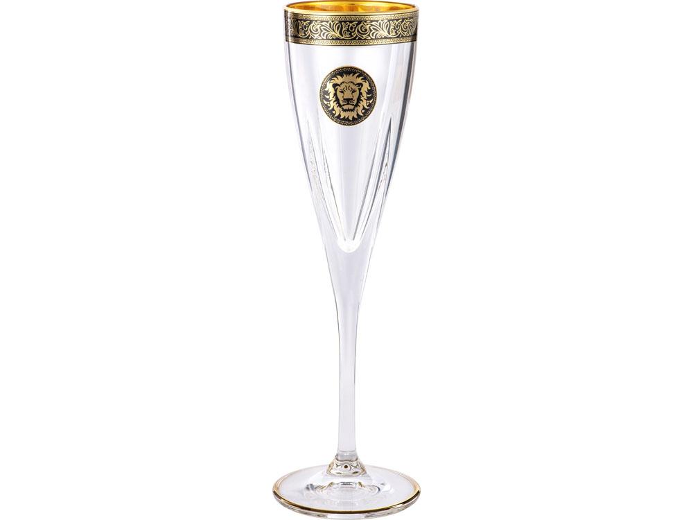 Набор бокалов для шампанского Сила льва - фото 2 - id-p60498571