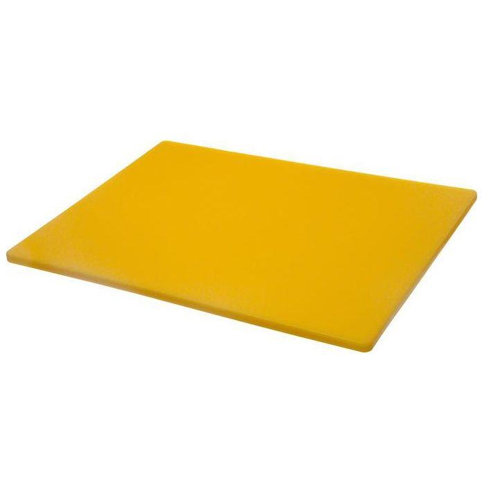 Разделочная доска Gastrorag CB45301YL 45x30x1,2 см, желтая