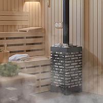 Печь для бани ASTON 16 INOX стеклом., фото 4