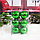 Новогодние елочные шарики глянцевые зеленые HM-4 12 шт 4 см, фото 2