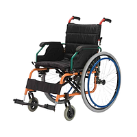Кресло-коляска инвалидное "Доступная-среда.kz" DS100-1 (35 см, Литые)