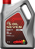 Мотор майы S-OIL Seven Red 7 5W-40 4 л