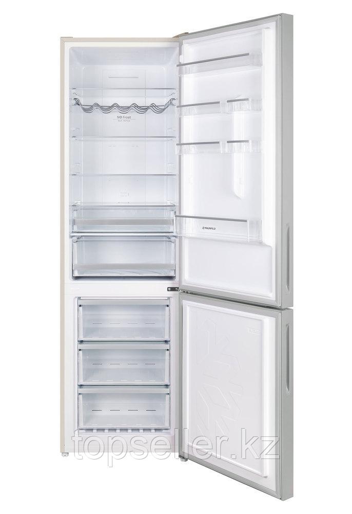 Холодильник отдельностоящий MAUNFELD MFF200NFBG - фото 2 - id-p105268645