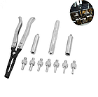 Набор для замены маслосъемных колпачков и направляющих втулок клапанов, 11 предметов, фото 3