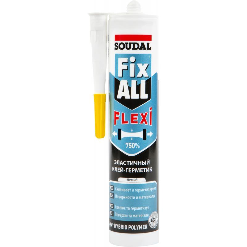 Клей-герметик Soudal Fix All, (Flexi) 290 мл - фото 1 - id-p105274662