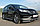 Пороги труба d42 с листом(лист алюм, проф.сталь) (вариант 2) Honda CR-V 2011-2015, фото 4