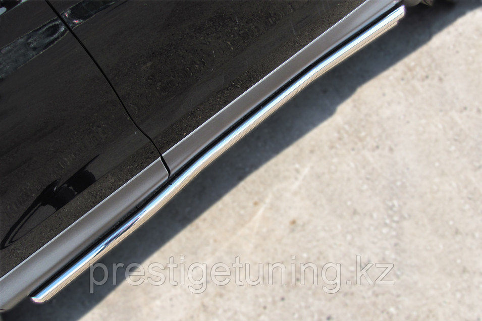 Пороги труба d42/42 (секции) Honda CR-V 2011-2015