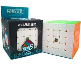 Кубик Рубика 5 на 5 "Moyu" Meilong  в цветном пластике. Kaspi RED. Рассрочка.