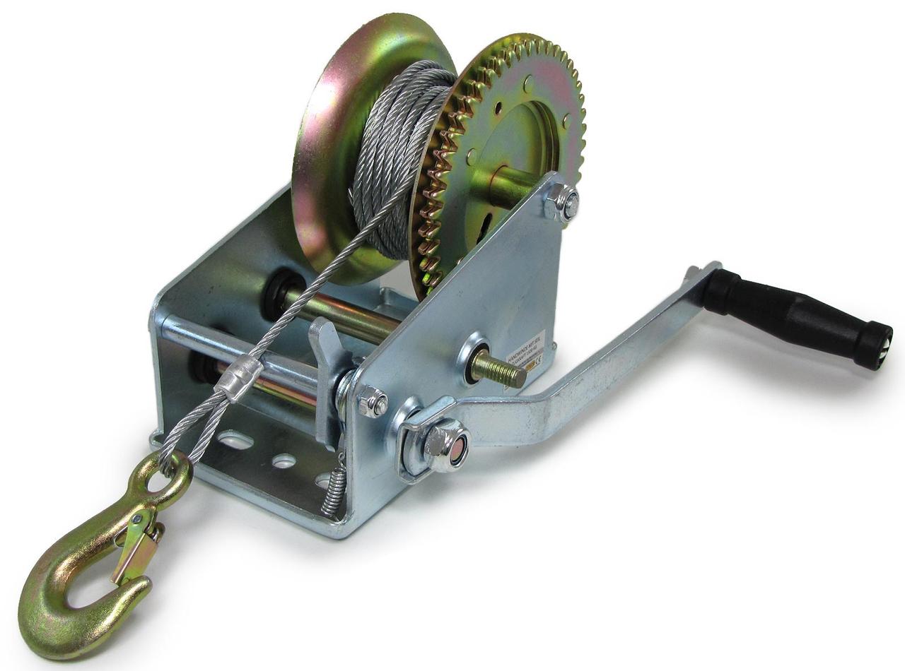 Крепление ручной лебедки. 5. Лебедка стальная с трещеткой 900кг/5,20м. Кронштейн для лебедки на прицеп мзса. Крепление ручной лебедки.