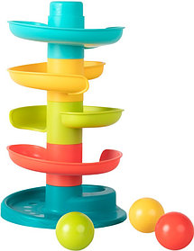 Пластмассовый игрушечный набор "Развивающая башня с шариком"