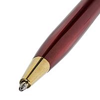 Ручка подарочная шариковая BRAUBERG "Slim Burgundy", корпус бордо, узел 1 мм, линия письма 0,7 мм, синяя, фото 3