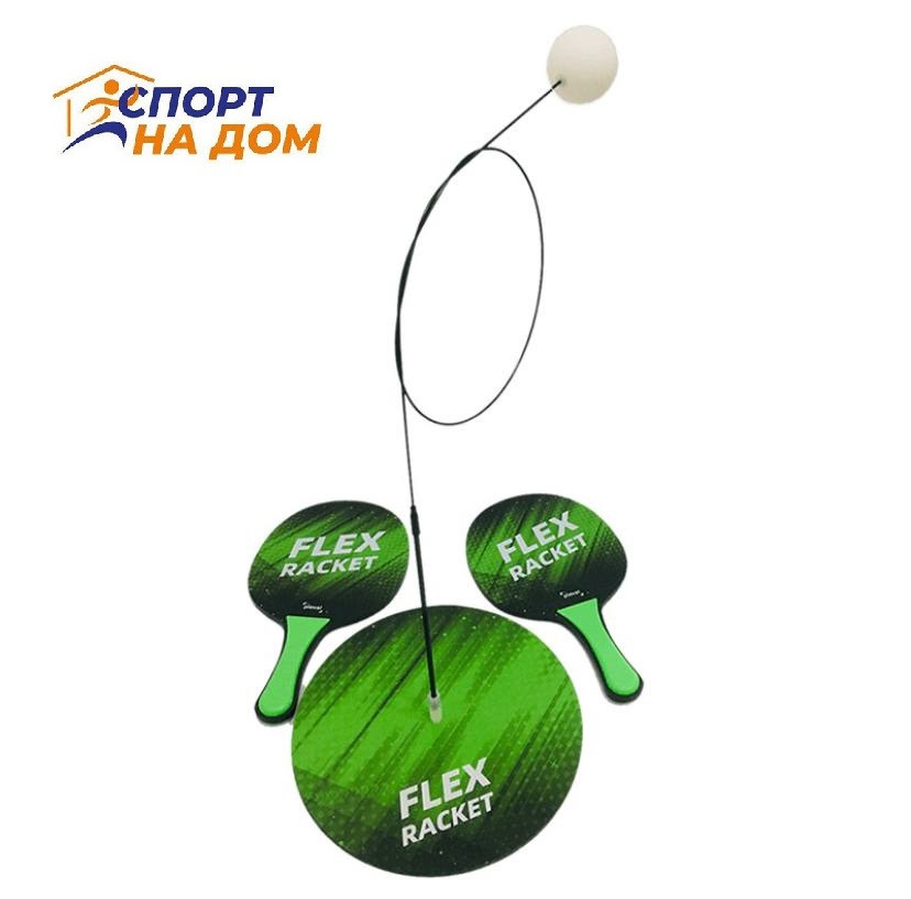 Набор для пинг понга детский Flex Green - фото 1 - id-p105305156