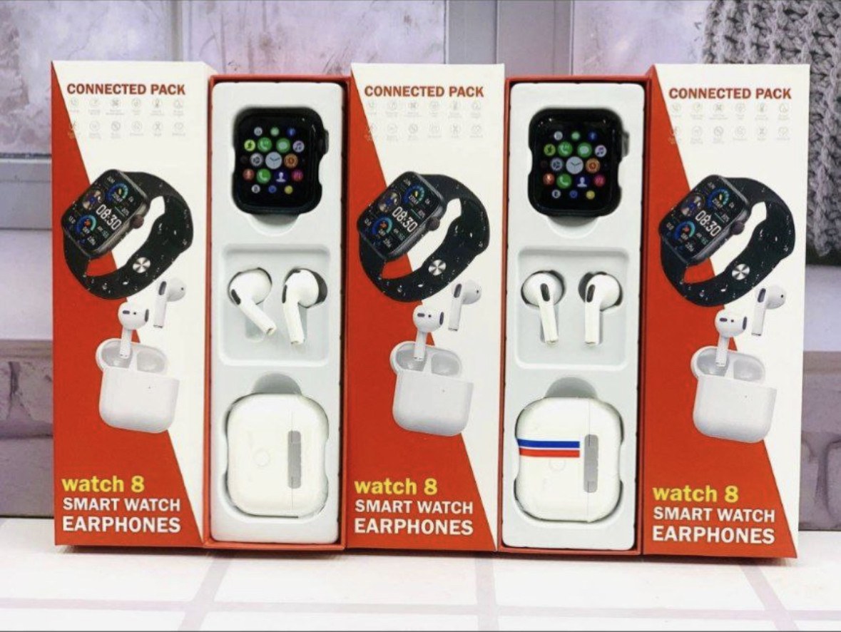 Smart watch Хит продаж!!! Часы+ наушники 3 поколения