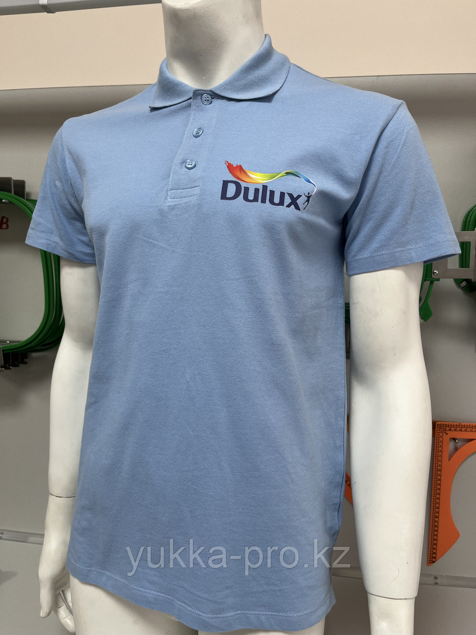 Трансферная печать, нанесение логотипа, поло