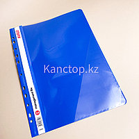 Скоросшиватель пластиковый с уголком с перфорацией MARGO