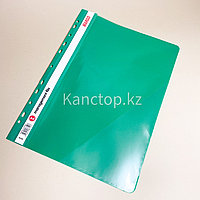 Скоросшиватель пластиковый с уголком, с перфорацией MARGO.