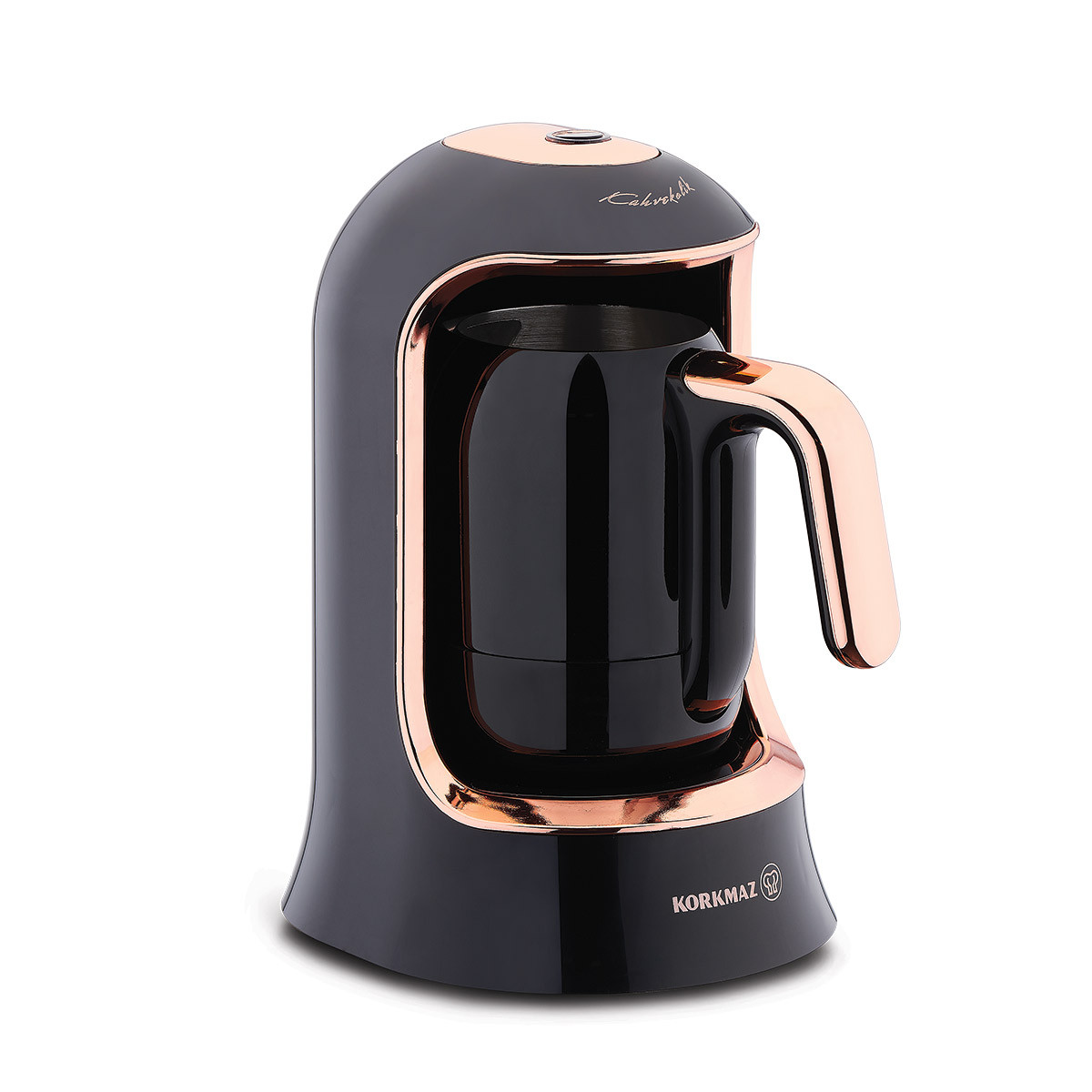 Кофеварка Korkmaz Kahvekolik Deluxe Black/Rosegold (A860-09)