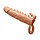 Интимная игрушка Насадка на пенис с фиксатором "Penis Sleeve"  Emmit 6.3, фото 4