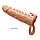 Интимная игрушка Насадка на пенис с фиксатором "Penis Sleeve"  Emmit 6.3, фото 6