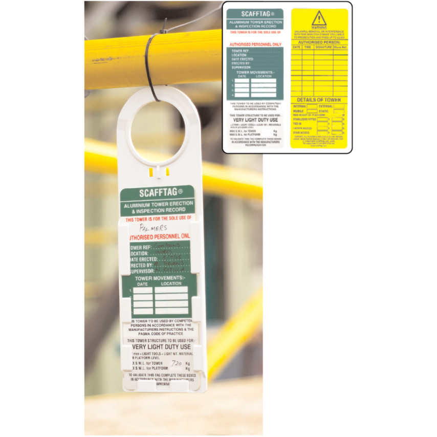 ScaffTag Inserts - Standard 10 Inserts per pack / Вставки Скаффтага (10 шт/уп) - фото 3 - id-p105318418