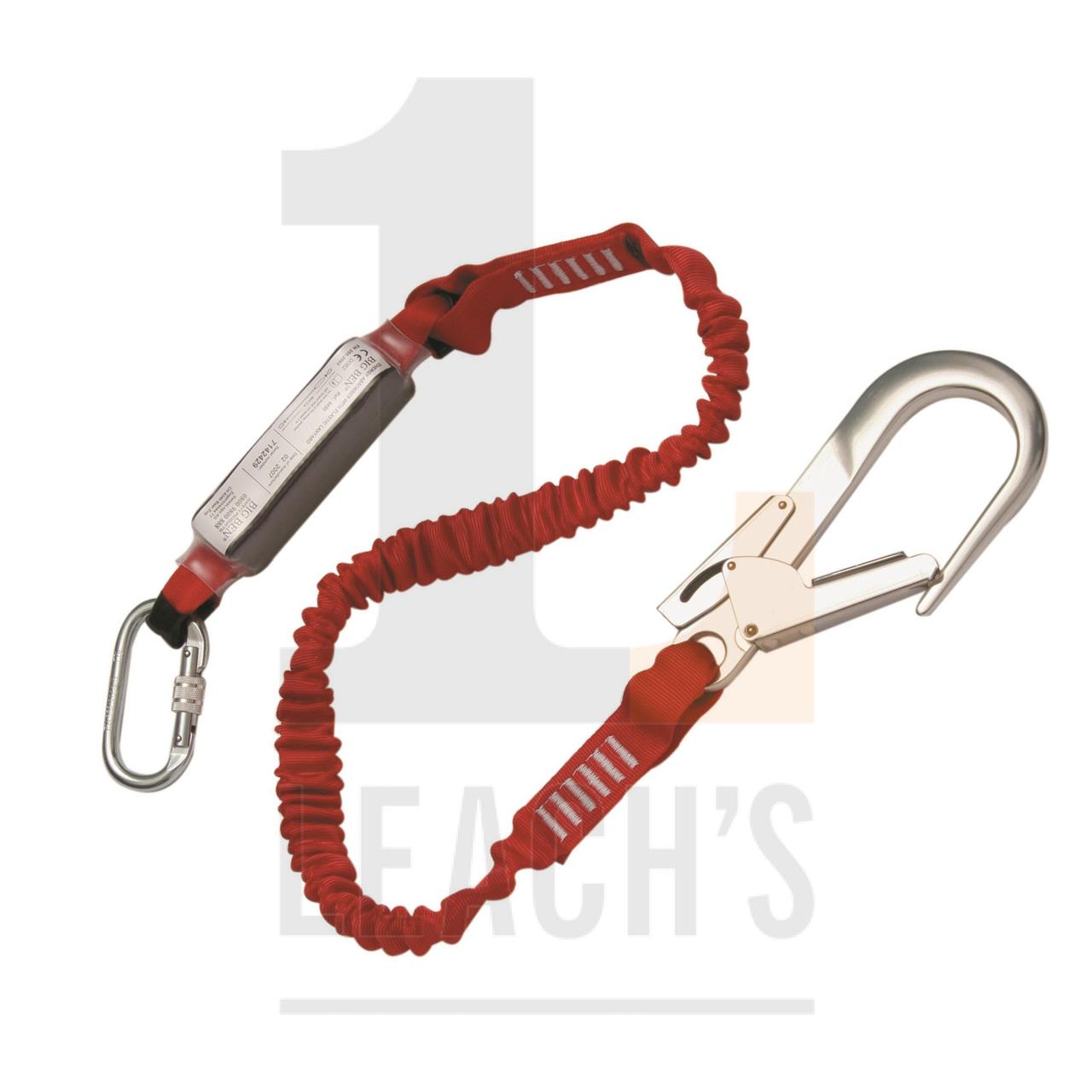 BIG BEN Single Elasticated Fall Arrest Lanyard / BIG BEN Одинарный эластичный строп для защиты от падения - фото 1 - id-p105318488