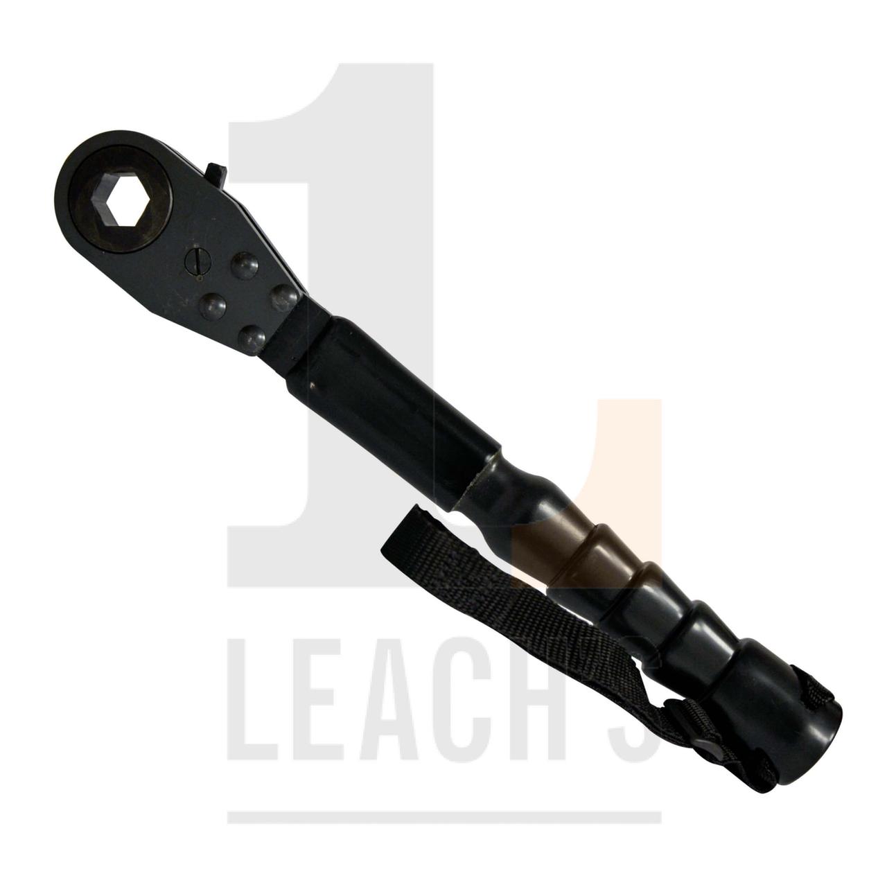 Heavy Duty Scaffold Ratchet Spanner with Comfort Grip Handle - 21mm / Сверхмощный накидной гаечный ключ с - фото 1 - id-p105318541
