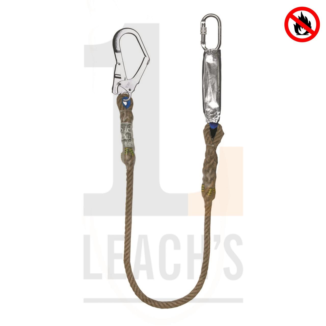 BIG BEN Single Fire Retardant Fall Arrest Lanyard / BIG BEN Одинарный огнеупорный страховочный строп для - фото 1 - id-p105318631