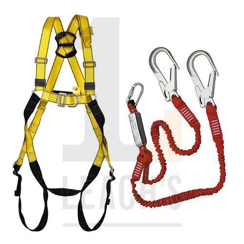 BIG BEN Deluxe 2 Point Harness with Twin Tailed Elasticated Lanyard / BIG BEN Привязь класса люкс с - фото 1 - id-p105318751