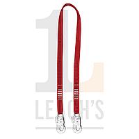 BIG BEN Webbing Restraint Lanyard with 2x Snap Hook / BIG BEN ленточный страховочный строп с 2х