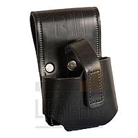 BIG BEN 10m Tape Holder with Velcro Fastener - Black Leather / BIG BEN Кобура для 10м рулетки с