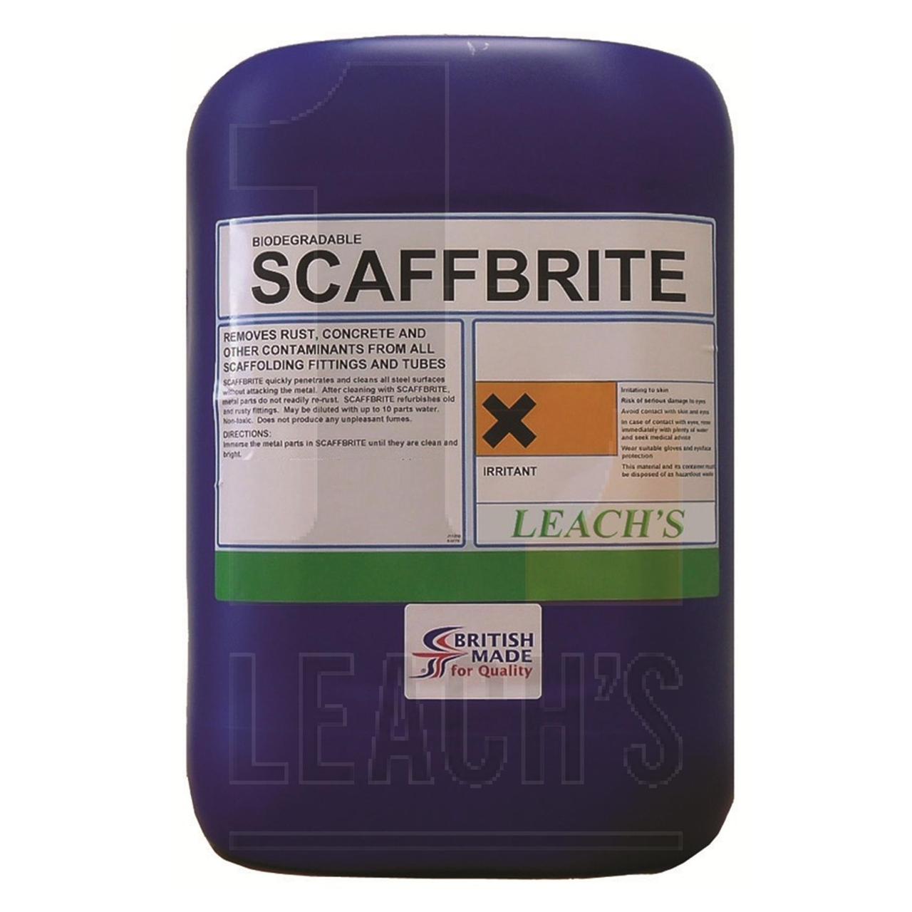 Scaffbrite Fittings Restoration - 20 ltr Tub / Восстановление арматуры Scaffbrite - бочонок 20 л - фото 2 - id-p105318918