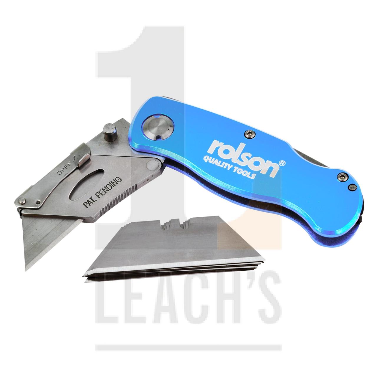 Pocket Auto Locking Knife c/w pk replacement blades / Карманный нож с автоматическим затвором в/к упаковка - фото 2 - id-p105319001