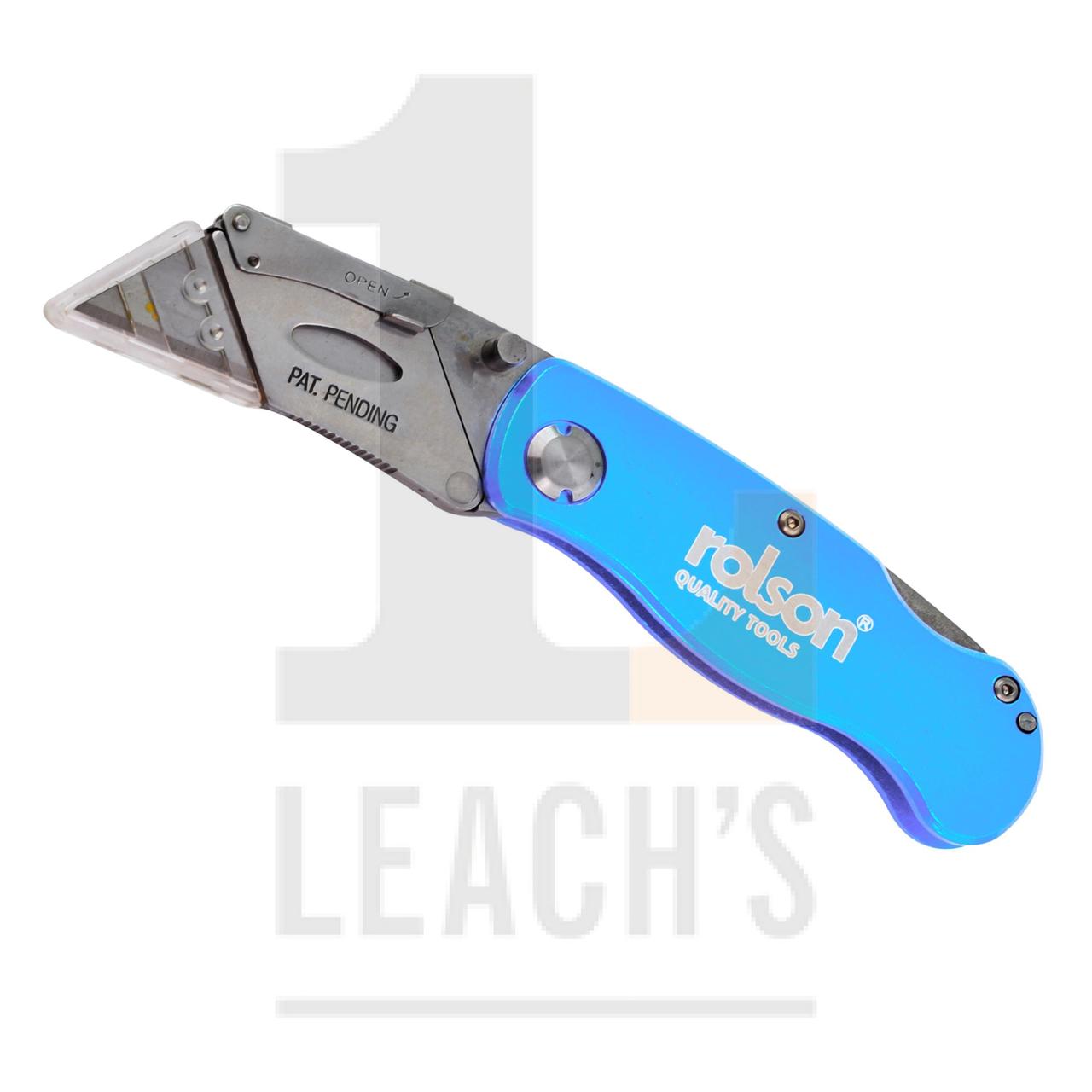 Pocket Auto Locking Knife c/w pk replacement blades / Карманный нож с автоматическим затвором в/к упаковка - фото 3 - id-p105319001