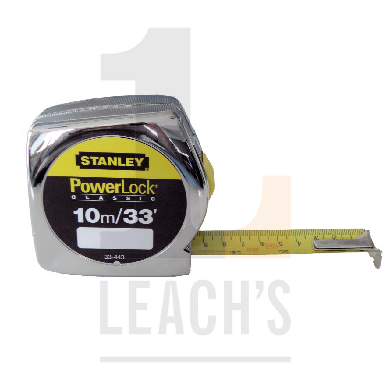 10m Stanley Powerlock Tape Measure / 10м Stanley Рowerlock Рулетка - фото 1 - id-p105319090