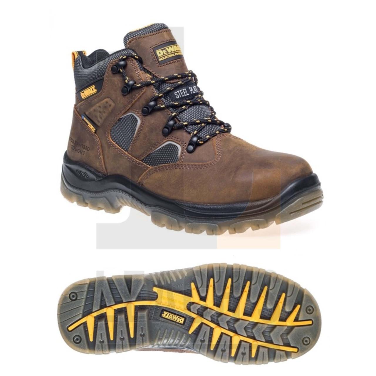 DeWalt Challenger Hiker Safety Boot, Brown / DeWalt Challenger Треккинговые защитные ботинки, Коричневые - фото 1 - id-p105319188