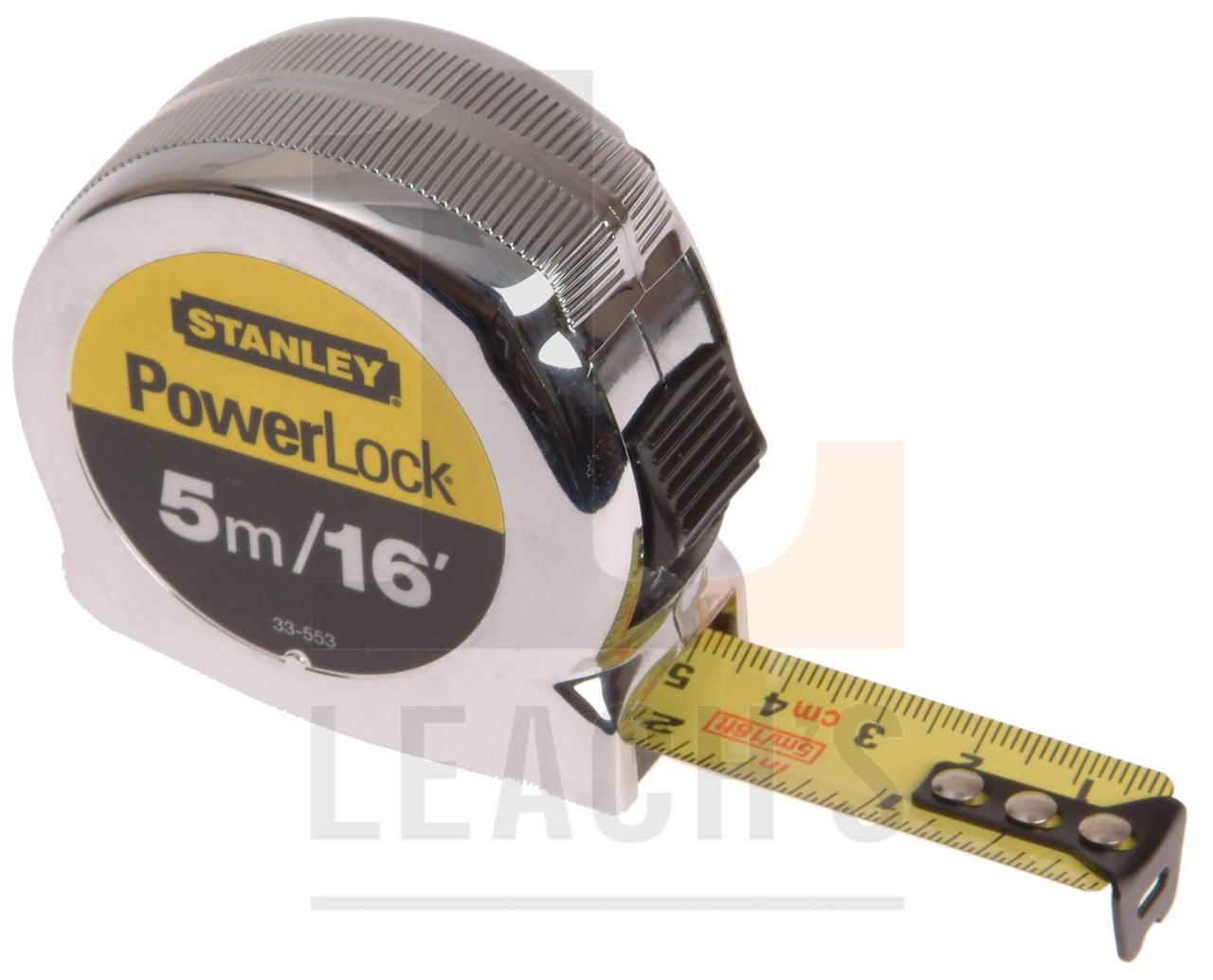 5m Stanley Powerlock Tape Measure / 5м Stanley Рowerlock Рулетка - фото 1 - id-p105319209