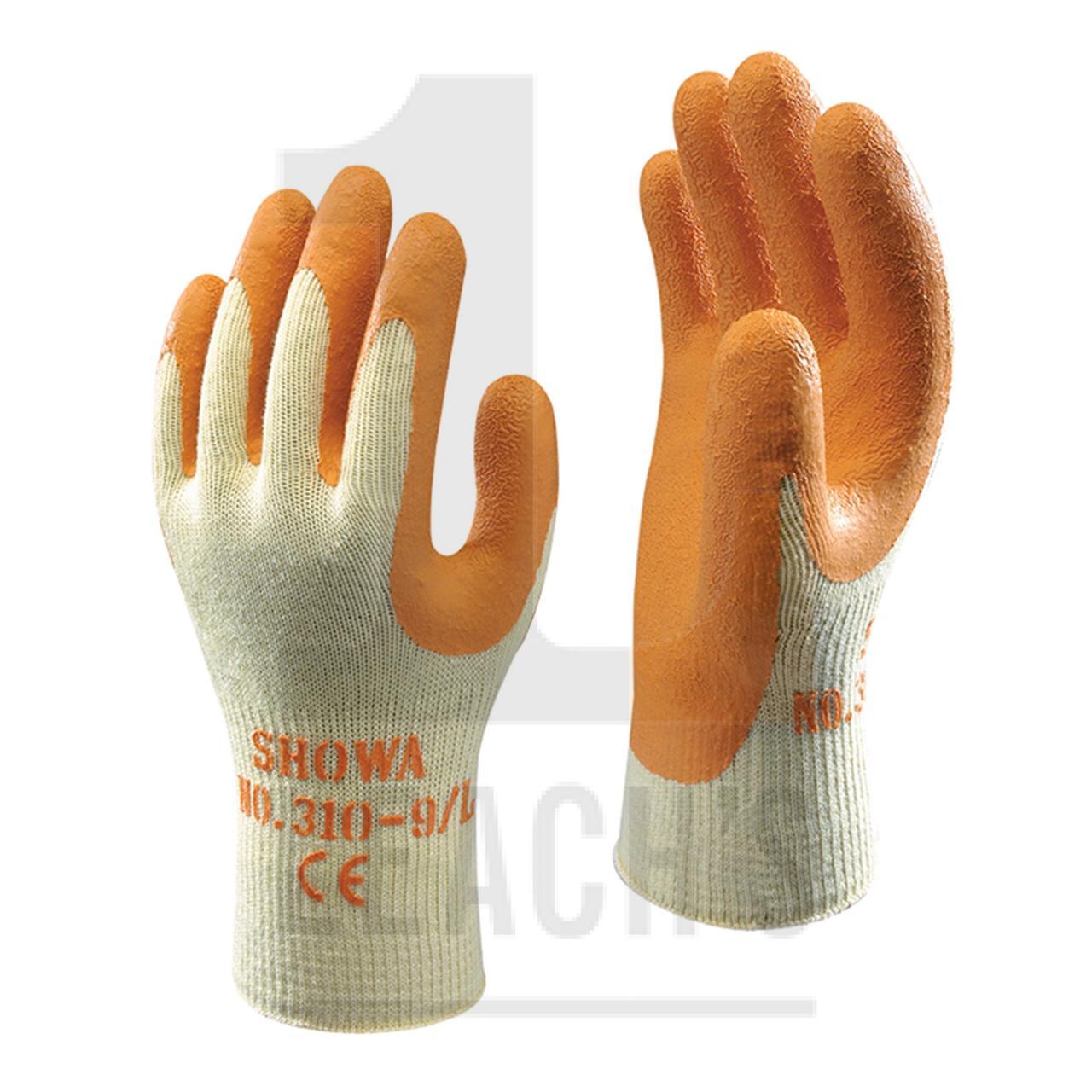 Showa Orange Scaffolders Gloves / Showa Оранжевые монтажные перчатки - фото 1 - id-p105319652